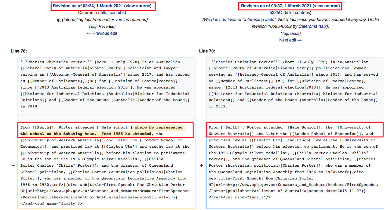 Chrisitian Porter Wikipedia